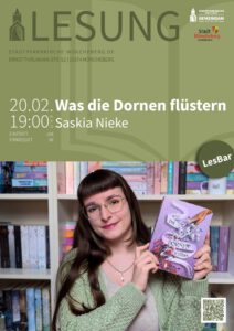Mehr über den Artikel erfahren Lesung in Müncheberg (20. Februar 2025)